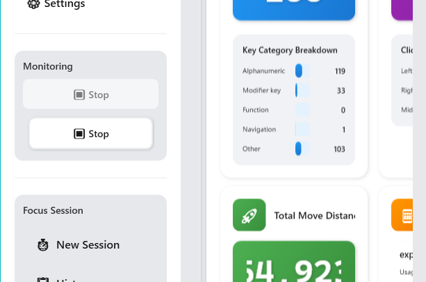 モニタリング操作